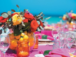 Weddings-table settings