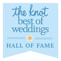 the knot Best of Weddings Hall of Fame